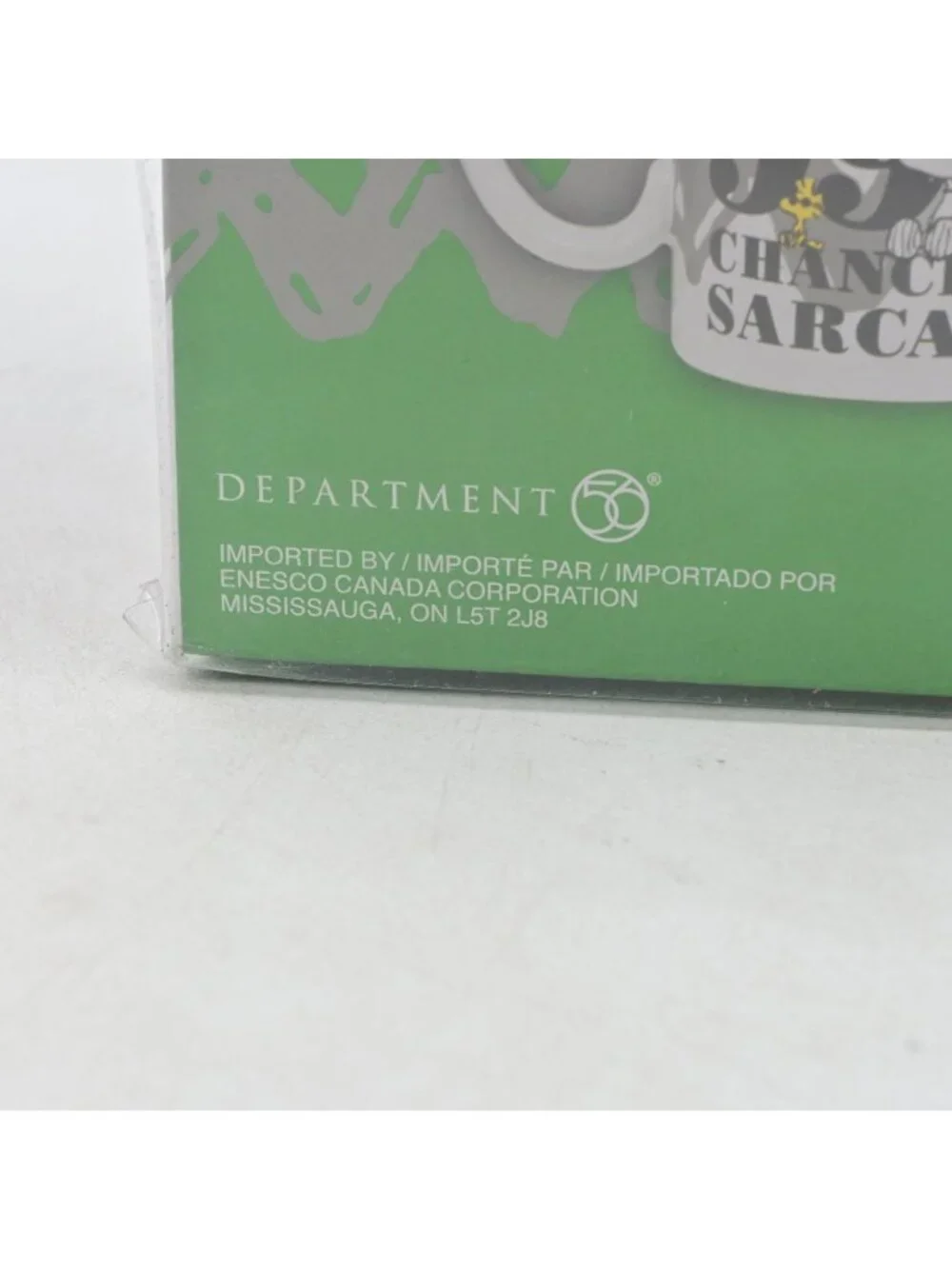 Department 56 Peanuts Snoopy 99% Chance of Sarcasm Mug Coffee Cup Boxed New